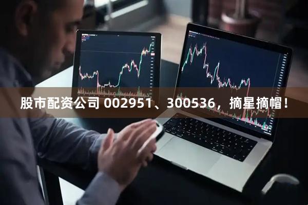 股市配资公司 002951、300536，摘星摘帽！